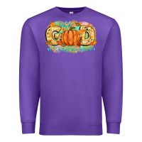 Purple with god all things are possible Premium Sweatshirt - CowGirlArtShop