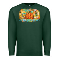 Sports Green with god all things are possible Premium Sweatshirt - CowGirlArtShop