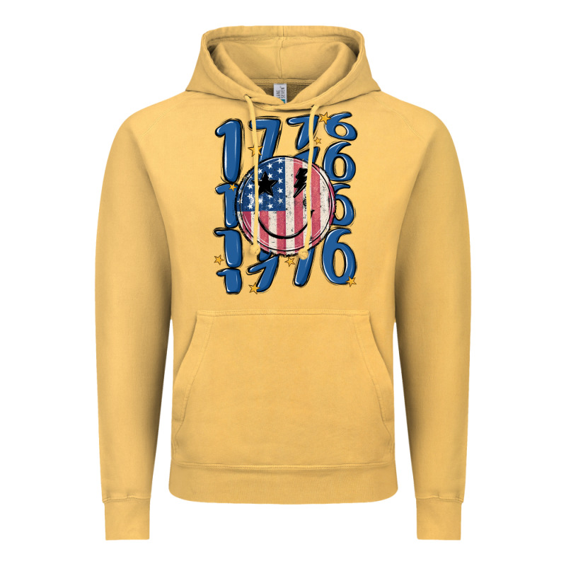 1776 Vintage Hoodie by MaliasSmallBusiness | Teevron