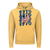Vintage Mustard 1776 Vintage Hoodie - MaliasSmallBusiness