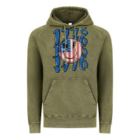 Vintage Olive 1776 Vintage Hoodie - MaliasSmallBusiness