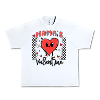 White mama's valentine Urban Heavy Tee - MaliasSmallBusiness