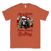 Copper christmas life is better with a french bulldog Classic Tee - JahusDesignShop