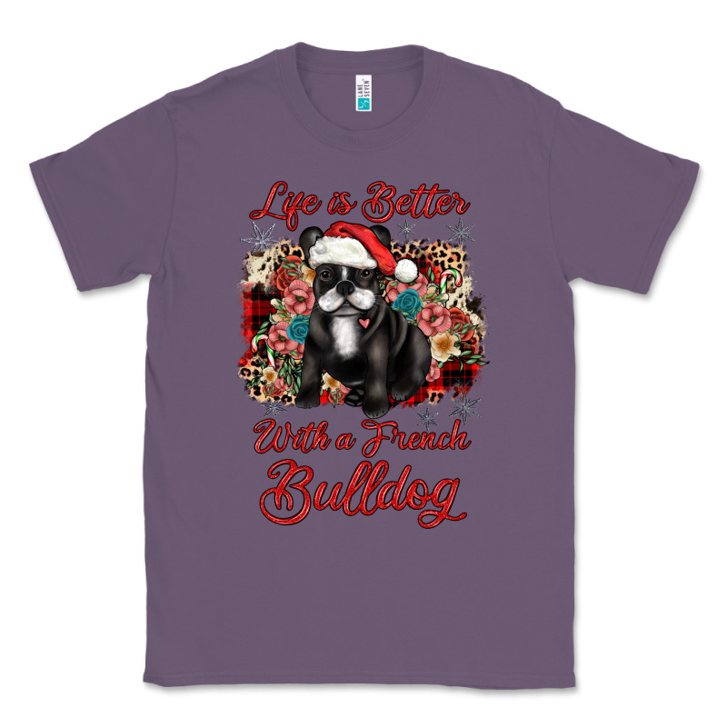 Christmas Life Is Better With A French Bulldog Classic Tee by JahusDesignShop | Teevron