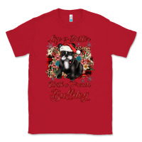 Red christmas life is better with a french bulldog Classic Tee - JahusDesignShop
