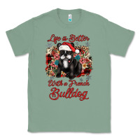 Sage christmas life is better with a french bulldog Classic Tee - JahusDesignShop