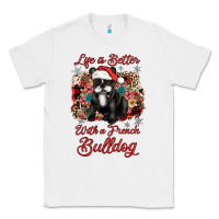 White christmas life is better with a french bulldog Classic Tee - JahusDesignShop