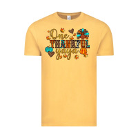 Vintage Mustard one thankful yaya Vintage Tee - JahusDesignShop