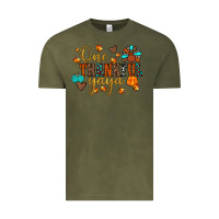 Vintage Olive one thankful yaya Vintage Tee - JahusDesignShop