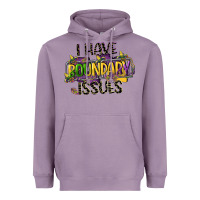 Lavender i have boundary issues Heavyweight Hoodie - CowGirlArtShop