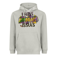 Moon Dust i have boundary issues Heavyweight Hoodie - CowGirlArtShop