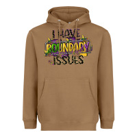 Toasted Coconut i have boundary issues Heavyweight Hoodie - CowGirlArtShop