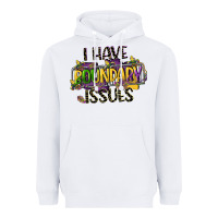 White i have boundary issues Heavyweight Hoodie - CowGirlArtShop