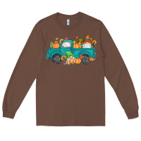 Chestnut fall gnomes truck Long Sleeve Tee - MaliasSmallBusiness