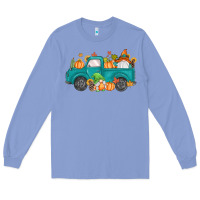 Colony Blue fall gnomes truck Long Sleeve Tee - MaliasSmallBusiness
