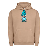 Pigment Burro winter gnome with snowflake Urban Hoodie - BundleAndBundleShop