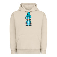 Pigment French Oak winter gnome with snowflake Urban Hoodie - BundleAndBundleShop