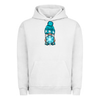 Pigment Lunar Rock winter gnome with snowflake Urban Hoodie - BundleAndBundleShop