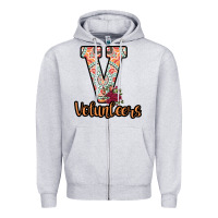 Heather Grey Volunteers Zipper Hoodie - Bettercallsaul
