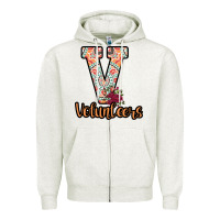 Volunteers Zipper Hoodie | Teevron