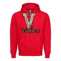 Red Volunteers Zipper Hoodie - Bettercallsaul