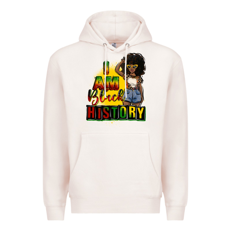 I Am Black History Juneteenth Premium Hoodie by CowGirlArtShop | Teevron