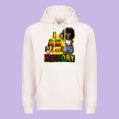 I Am Black History Juneteenth Premium Hoodie Designed By Cowgirlartshop