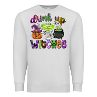 Dove Grey drink up witches Premium Sweatshirt - CowGirlArtShop