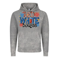 Cloud Rock red white boujee Vintage Hoodie - MaliasSmallBusiness