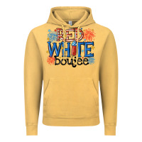 Red White Boujee Vintage Hoodie | Teevron