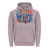 Vintage Zinc red white boujee Vintage Hoodie - MaliasSmallBusiness