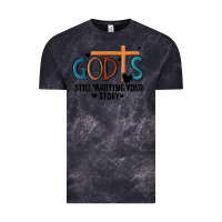 Cloud Black god is still waiting your story Vintage Tee - MaliasSmallBusiness