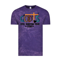 Cloud Purple god is still waiting your story Vintage Tee - MaliasSmallBusiness