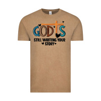 Vintage Coffee god is still waiting your story Vintage Tee - MaliasSmallBusiness