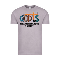 Vintage Zinc god is still waiting your story Vintage Tee - MaliasSmallBusiness