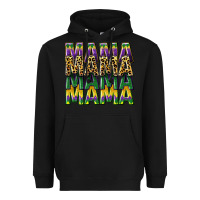 Black mama mardi gras Heavyweight Hoodie - CowGirlArtShop