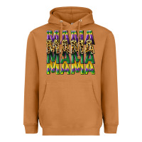 Meerkat mama mardi gras Heavyweight Hoodie - CowGirlArtShop