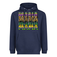 Navy mama mardi gras Heavyweight Hoodie - CowGirlArtShop