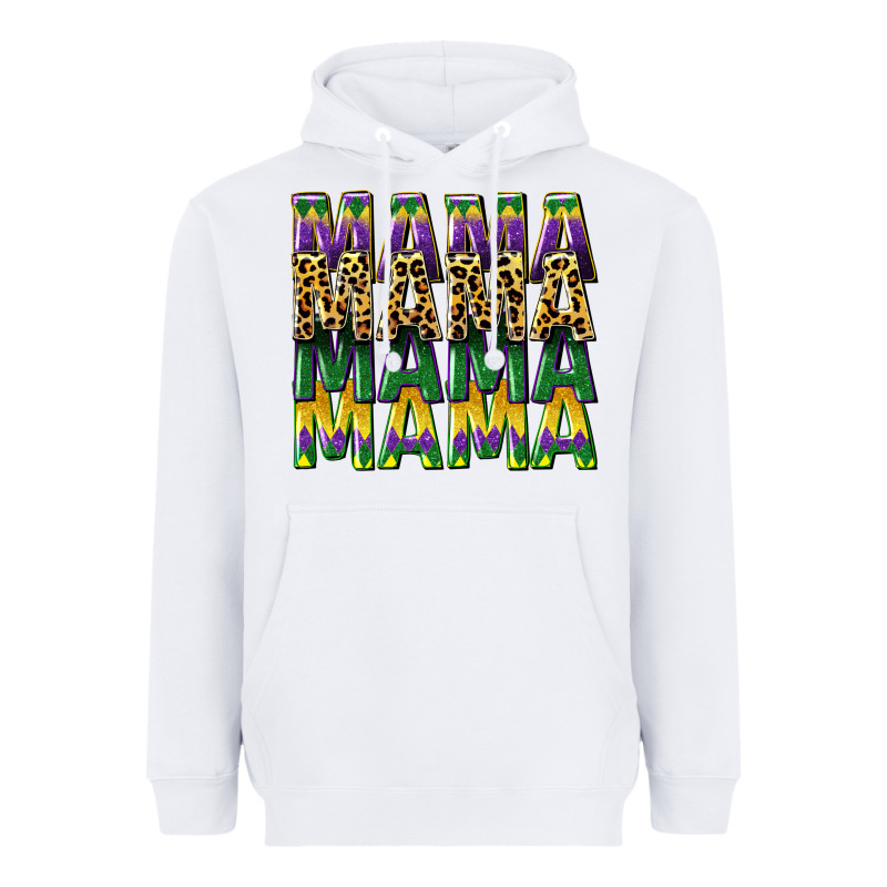 Mama Mardi Gras Heavyweight Hoodie by CowGirlArtShop | Teevron