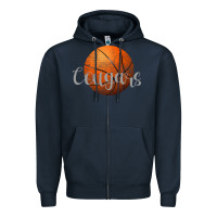 Navy Cougars Zipper Hoodie - Bettercallsaul