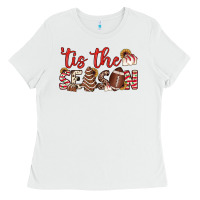 White tis the season american football little debbie tree cakes Ladies Tee - JahusDesignShop