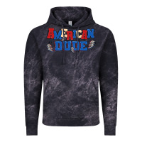 Cloud Black american dude Vintage Hoodie - MaliasSmallBusiness