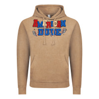 Vintage Coffee american dude Vintage Hoodie - MaliasSmallBusiness