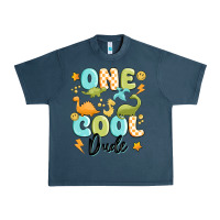 Midnight Navy one cool dude Urban Heavy Tee - MaliasSmallBusiness