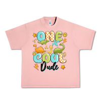 Salmon one cool dude Urban Heavy Tee - MaliasSmallBusiness