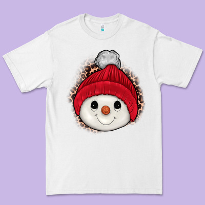 Snowman Premium Tee Designed By Jahusdesignshop