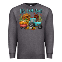 Charcoal Heather its fall yall Premium Sweatshirt - CowGirlArtShop