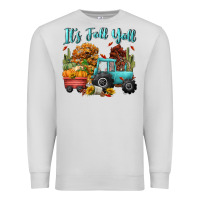 Dove Grey its fall yall Premium Sweatshirt - CowGirlArtShop