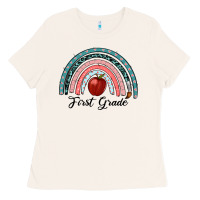 Bone first grade rainbow Ladies Tee - RanaPortraitStore