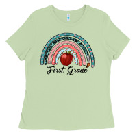 Matcha first grade rainbow Ladies Tee - RanaPortraitStore